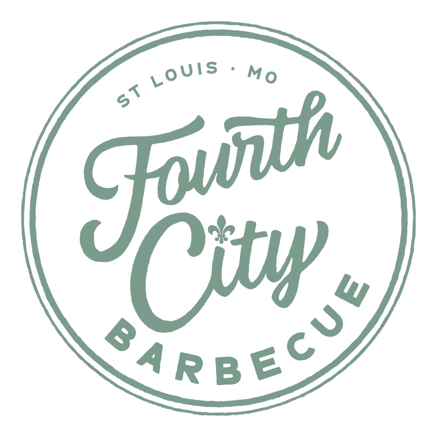 Fourth City Barbecue logo design by logo designer Mark Bult Design for your inspiration and for the worlds largest logo competition