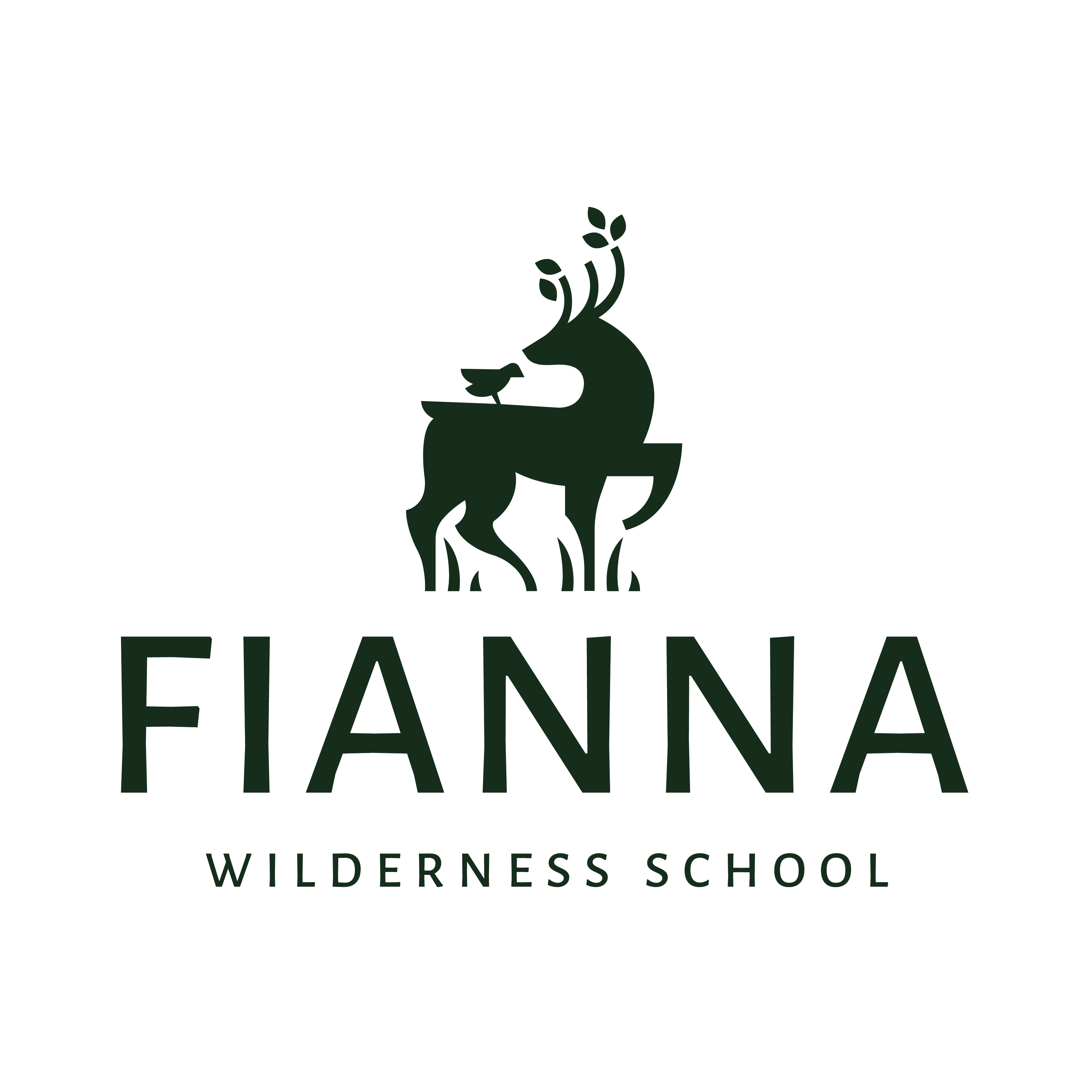 Fianna Wilderness School logo design by logo designer Caribou Creative for your inspiration and for the worlds largest logo competition