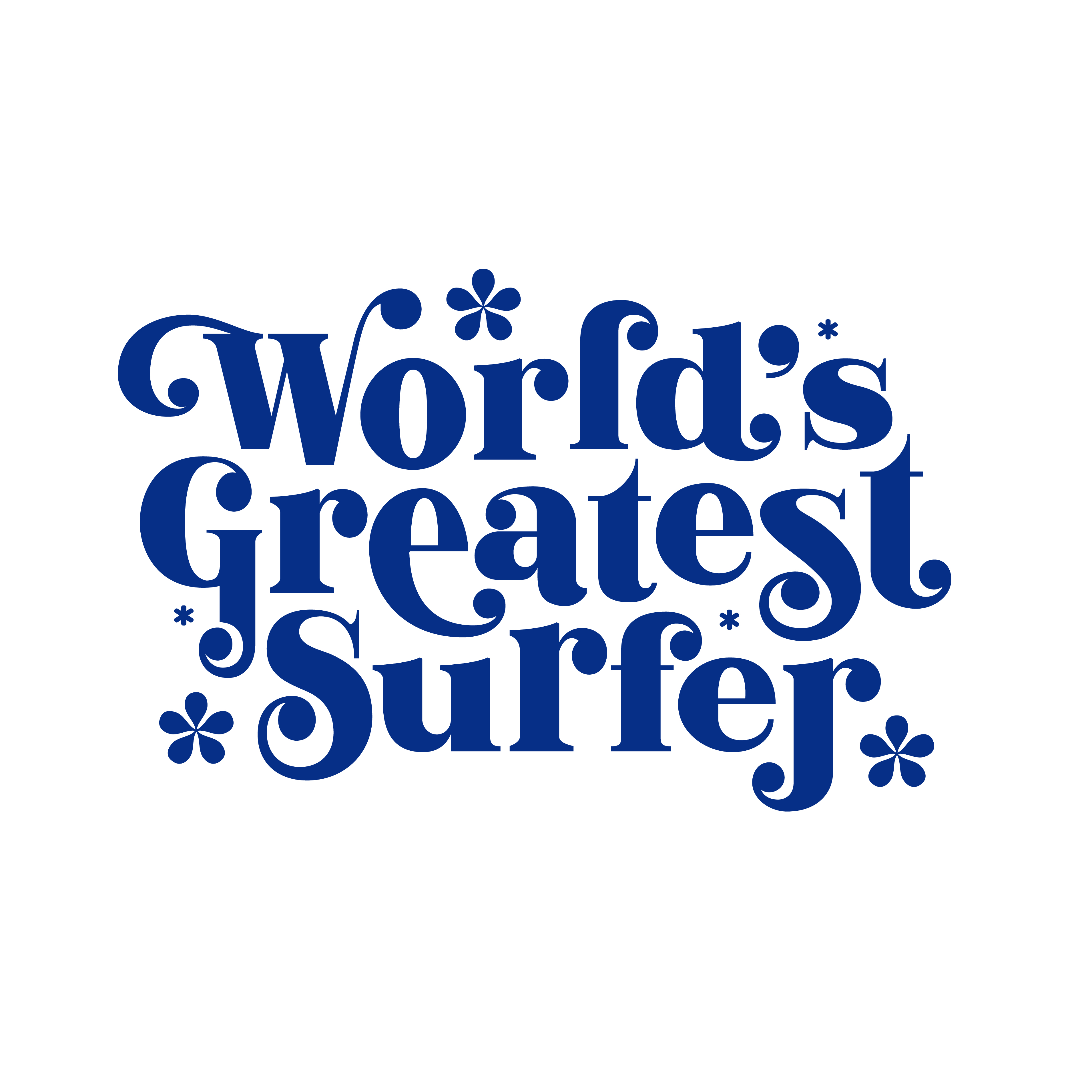 Worlds Greatest Surfer logo design by logo designer Caribou Creative for your inspiration and for the worlds largest logo competition