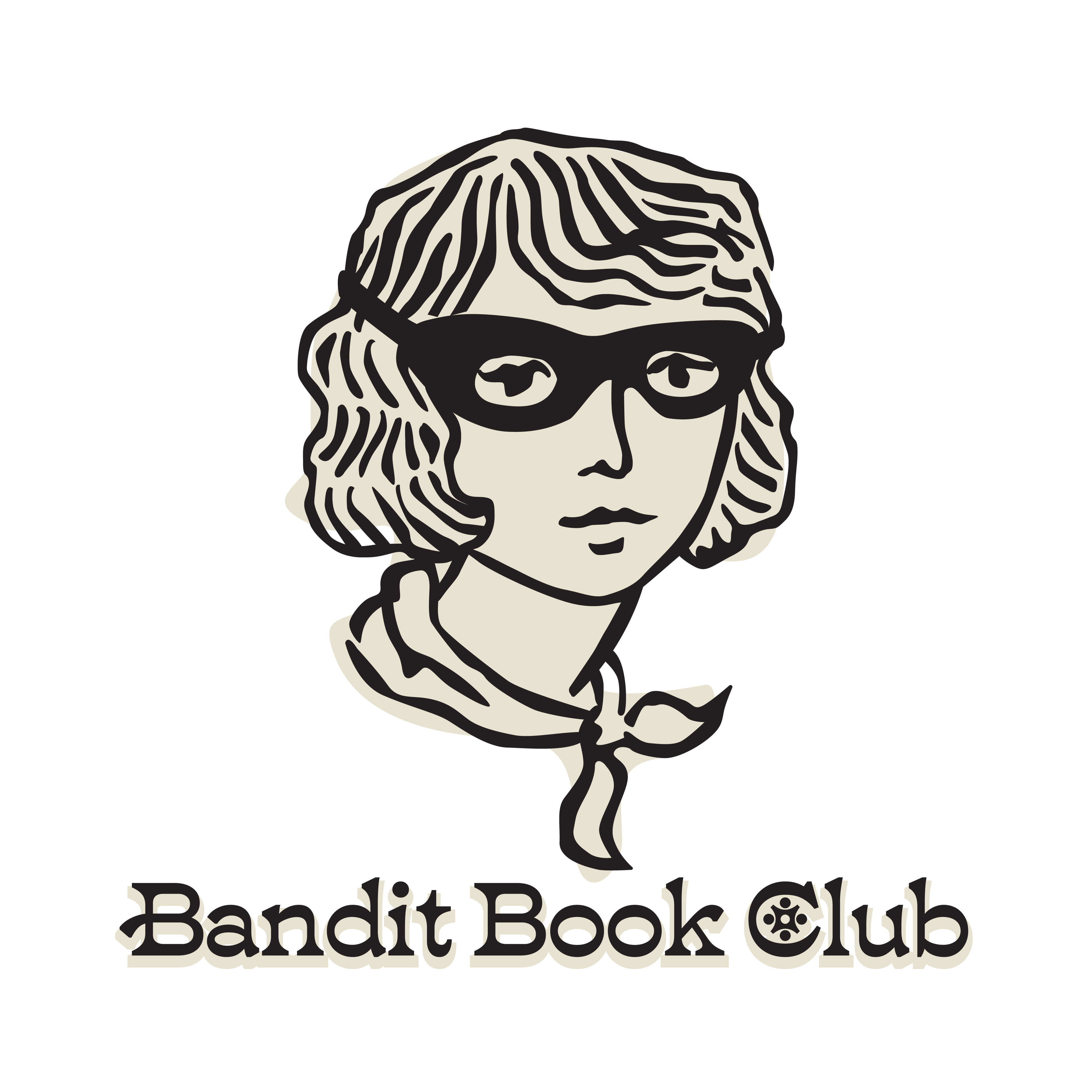 Bandit Book Club logo design by logo designer Caribou Creative for your inspiration and for the worlds largest logo competition