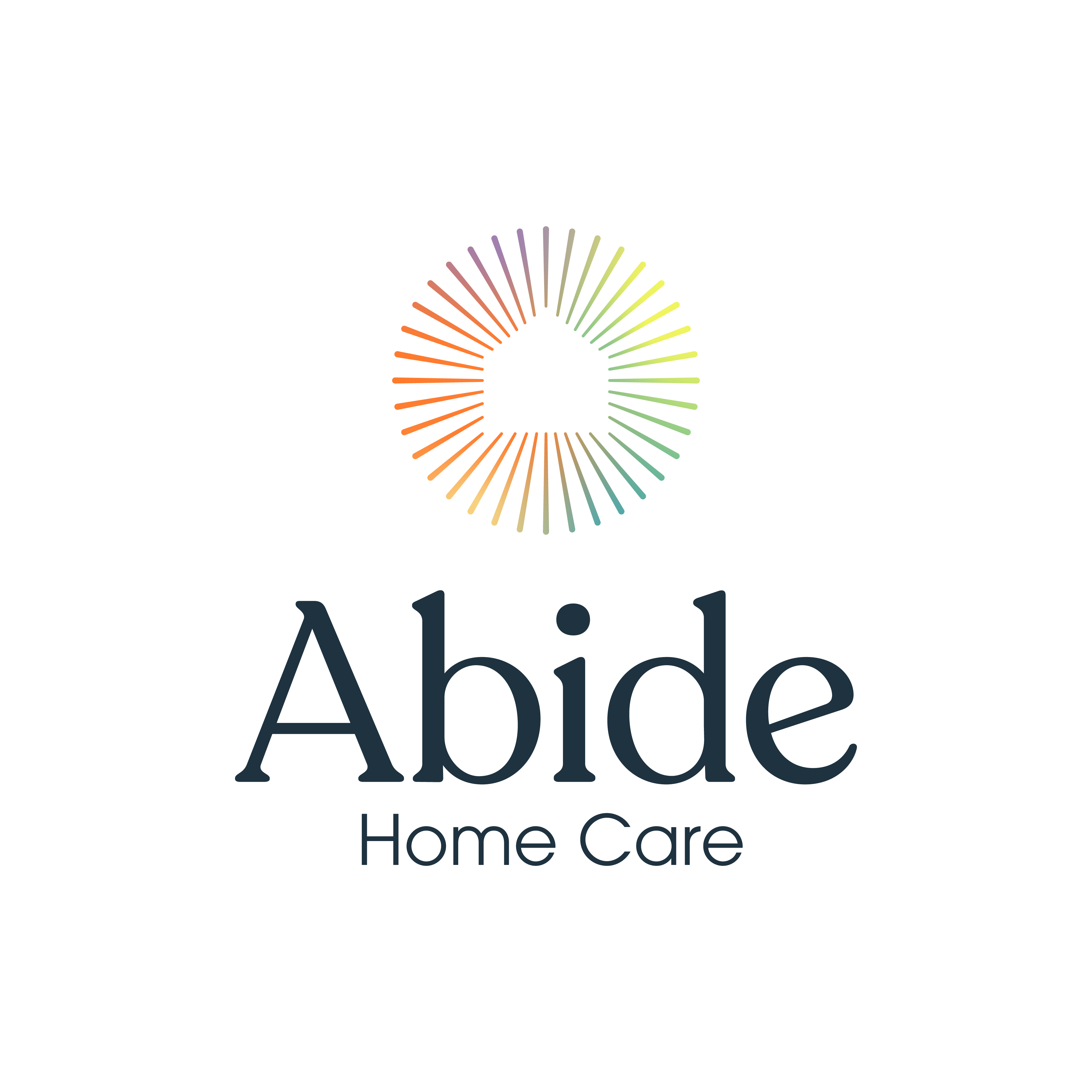 Abide Home Care - Vertical logo design by logo designer Pioneer Design for your inspiration and for the worlds largest logo competition