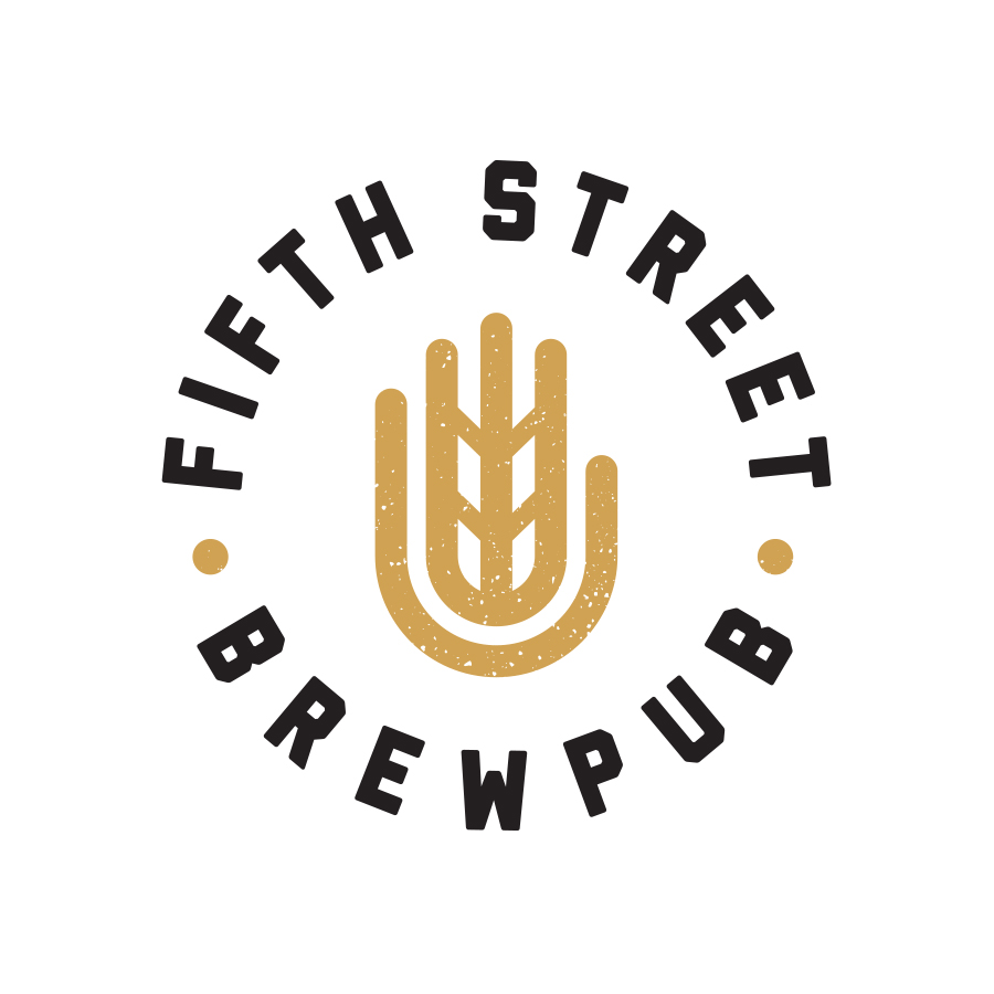 Fifth Street Brewpub 2 logo design by logo designer Andy Sharpe for your inspiration and for the worlds largest logo competition