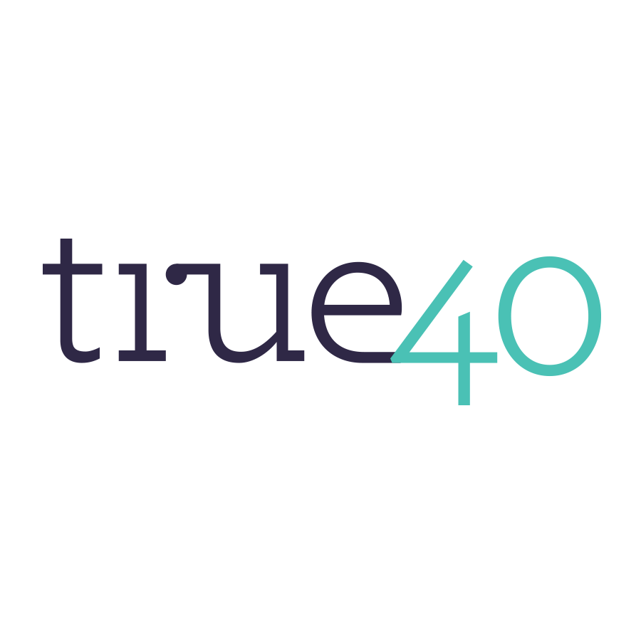 true40 logo design by logo designer Bailey Parkerson for your inspiration and for the worlds largest logo competition