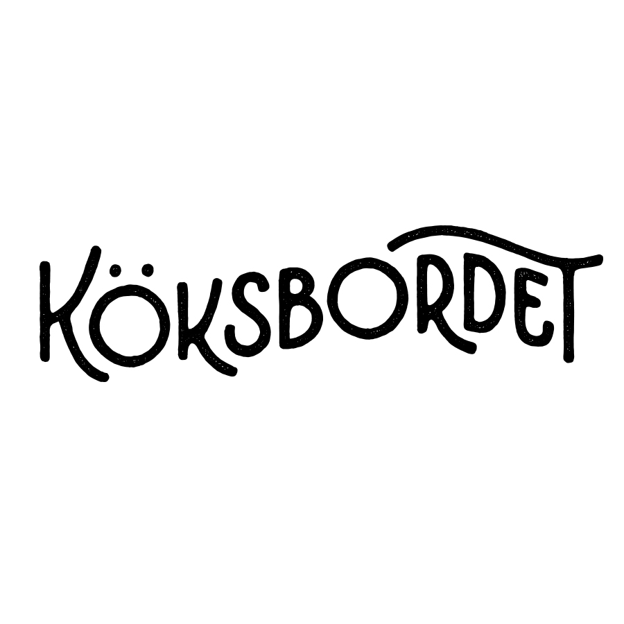 Logo design for Koksbordet logo design by logo designer Bjorn Berglund Creative Studio for your inspiration and for the worlds largest logo competition