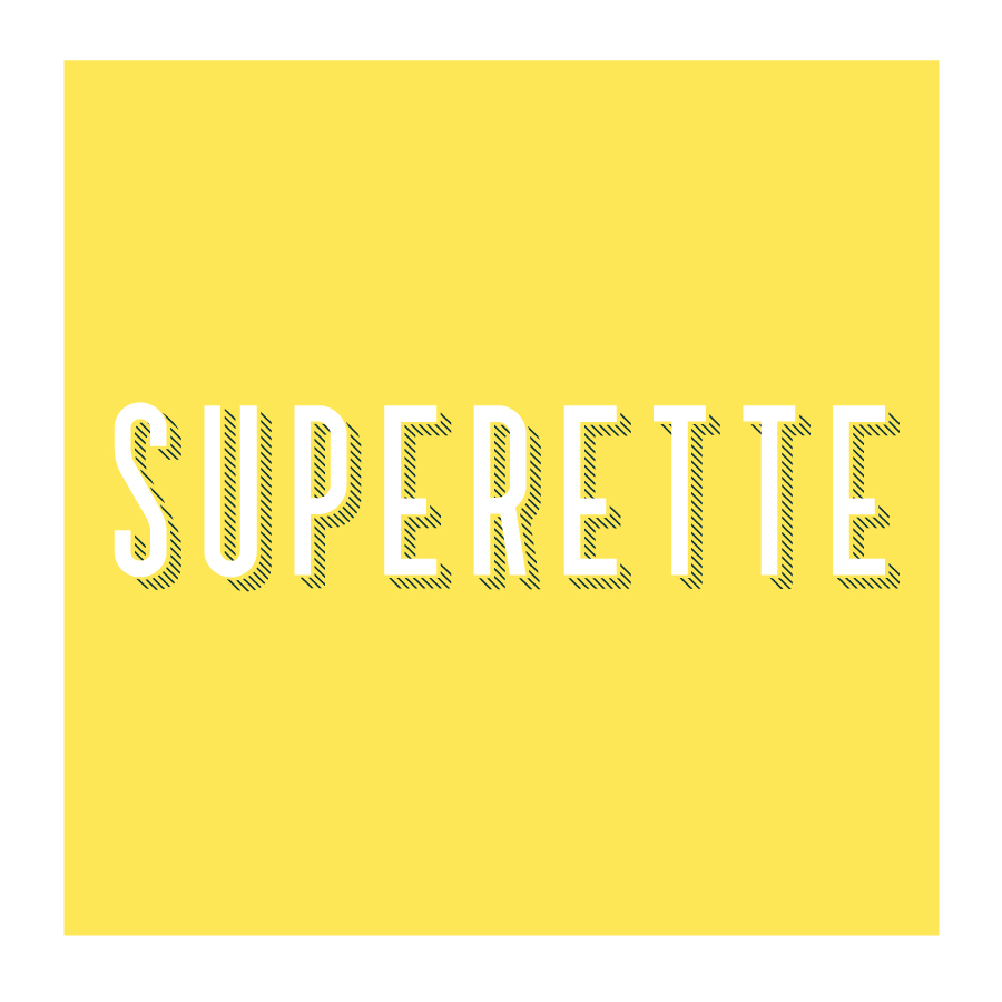 Superette logo design by logo designer Haley Mistler Design for your inspiration and for the worlds largest logo competition