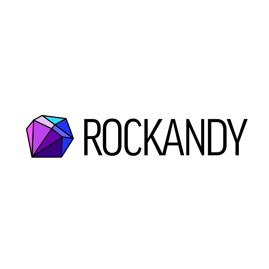 Rockandy logo design by logo designer Mighty Roar for your inspiration and for the worlds largest logo competition