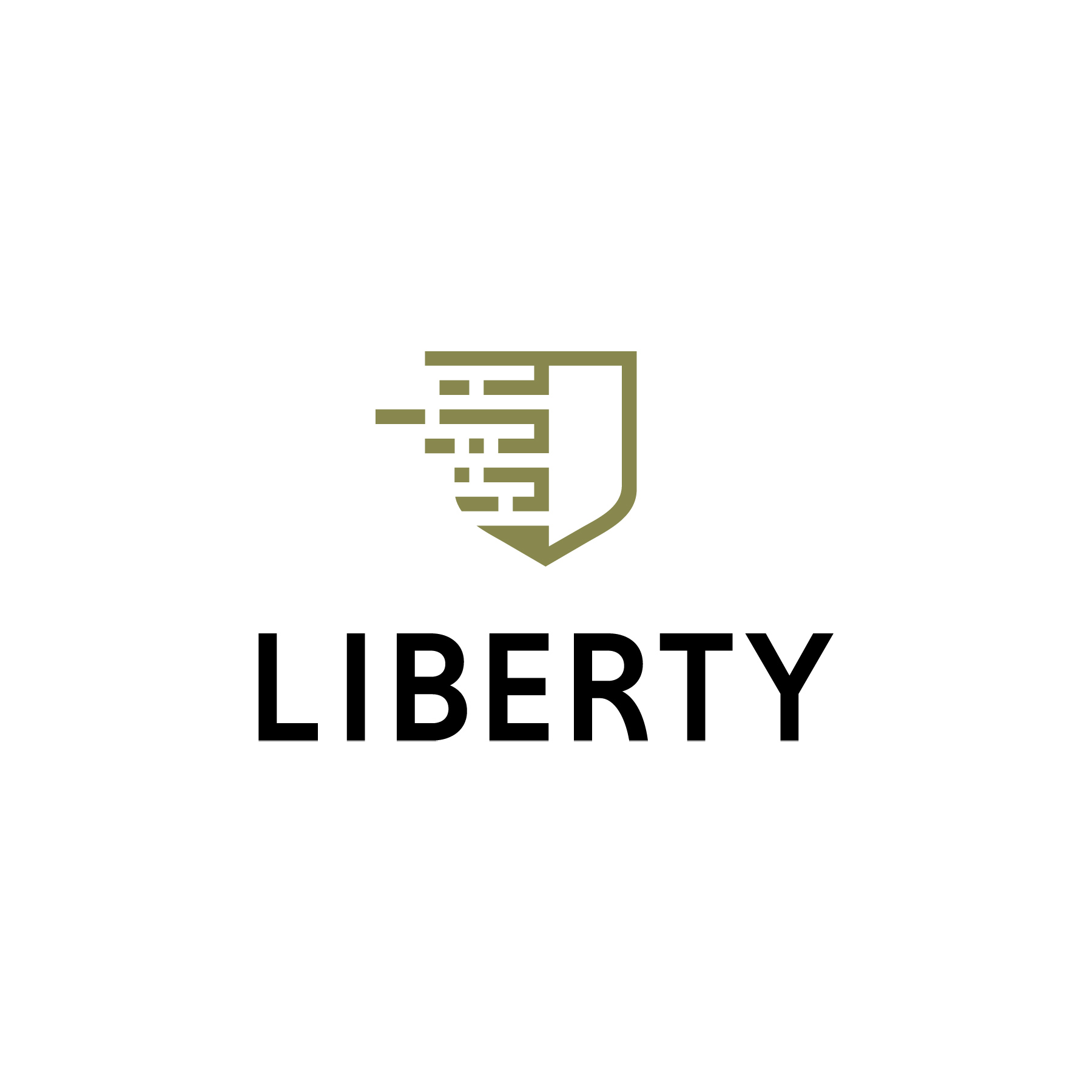 Liberty Blockchain Logo logo design by logo designer Mighty Roar for your inspiration and for the worlds largest logo competition