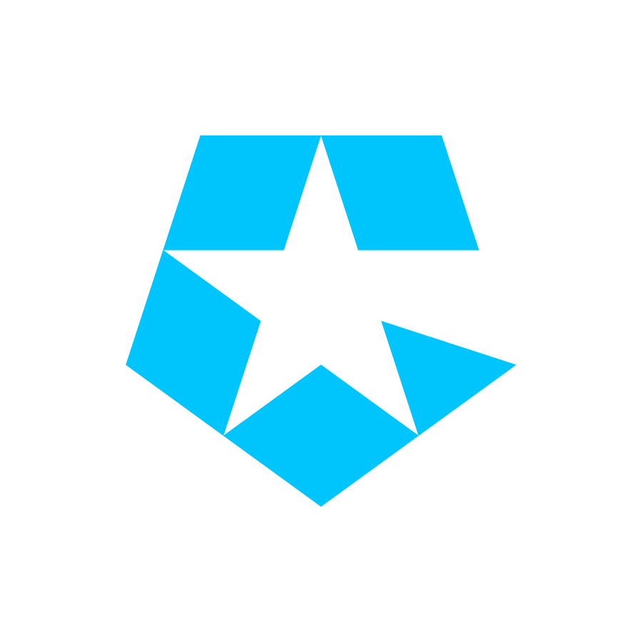 G + star logo design by logo designer Hristijan Eftimov Design for your inspiration and for the worlds largest logo competition