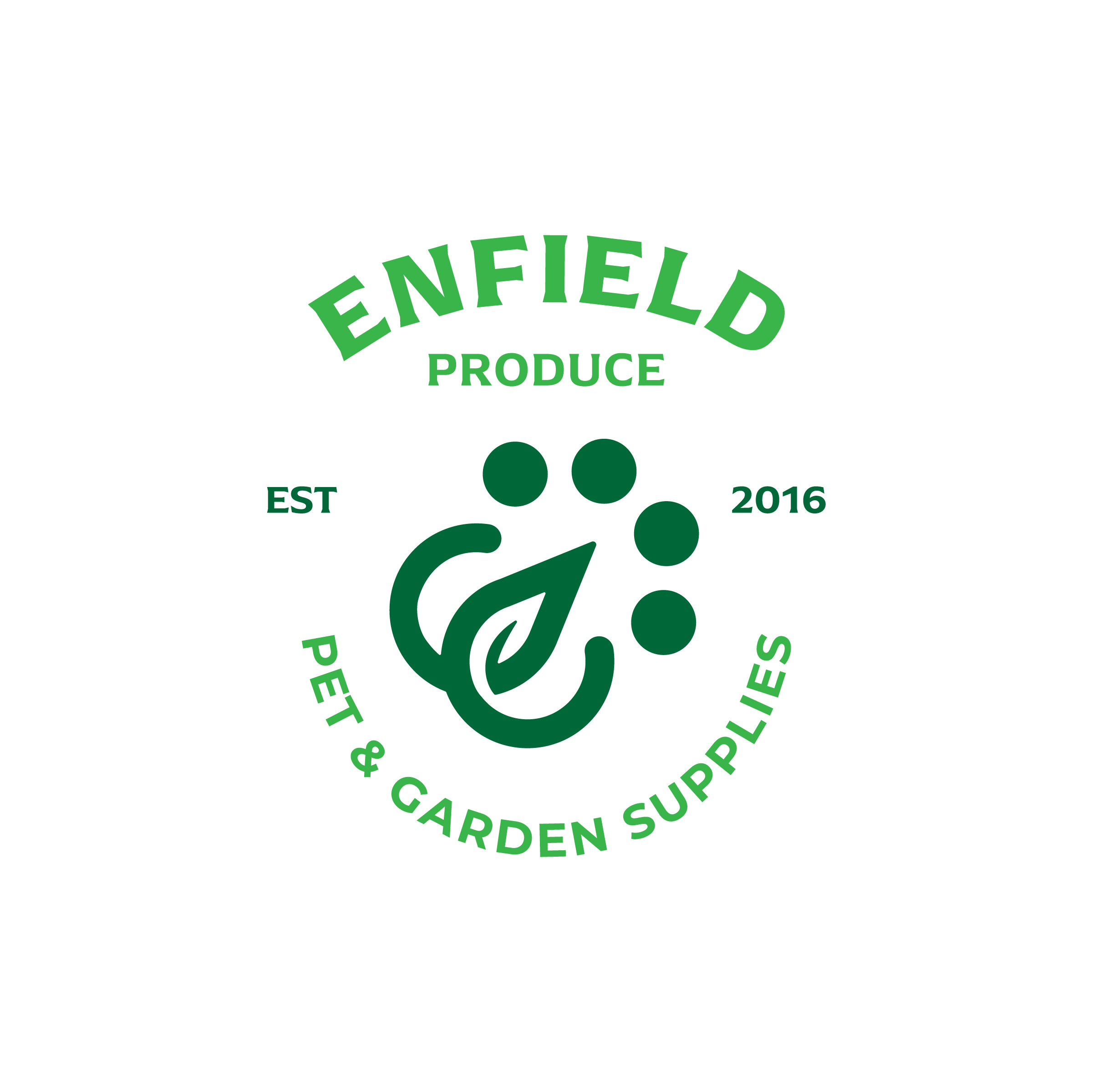 Enfield Produce logo design by logo designer Jonathan Rudolph for your inspiration and for the worlds largest logo competition