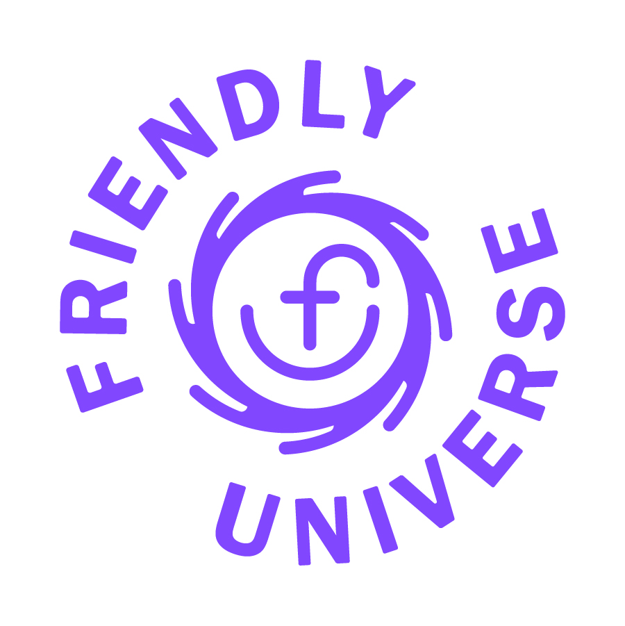 Friendly Universe logo design by logo designer Ryan Prudhomme for your inspiration and for the worlds largest logo competition