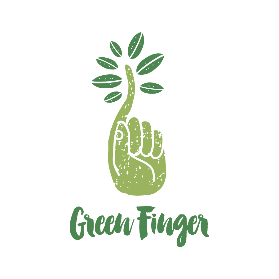 Green Finger logo design by logo designer Lo Molinari - Logofish for your inspiration and for the worlds largest logo competition