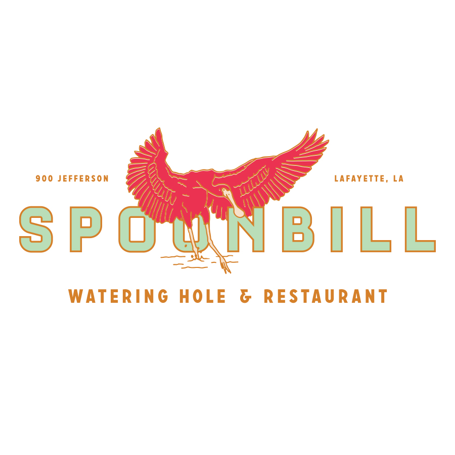 Spoonbill logo design by logo designer Flywheel Co. for your inspiration and for the worlds largest logo competition