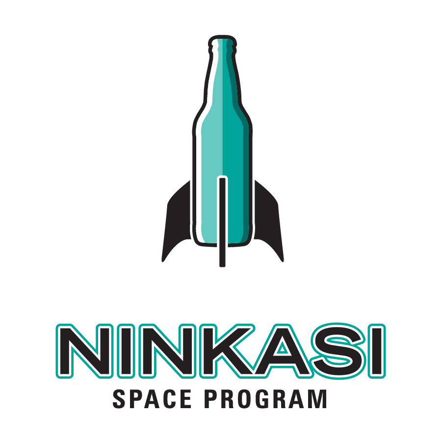 Ninkasi Space Program secondary mark logo design by logo designer Riddlesticks Creative for your inspiration and for the worlds largest logo competition