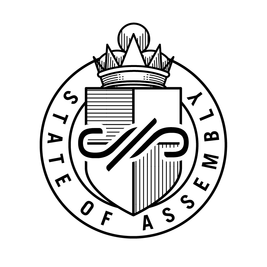 State of Assembly Badge logo design by logo designer Riddlesticks Creative for your inspiration and for the worlds largest logo competition