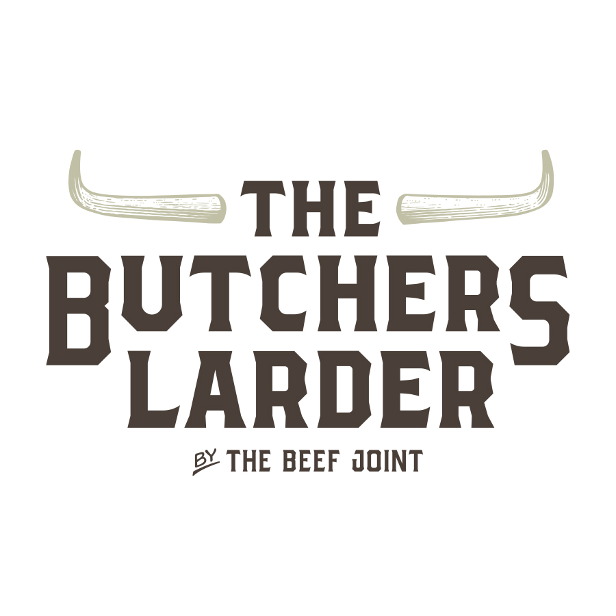 The Butchers Larder logo design by logo designer Sunday Brand Studio for your inspiration and for the worlds largest logo competition