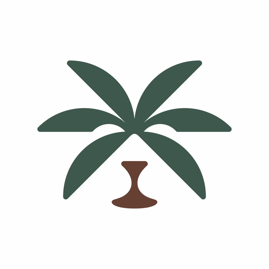 Palm Tree Dog logo design by logo designer MisterShot for your inspiration and for the worlds largest logo competition