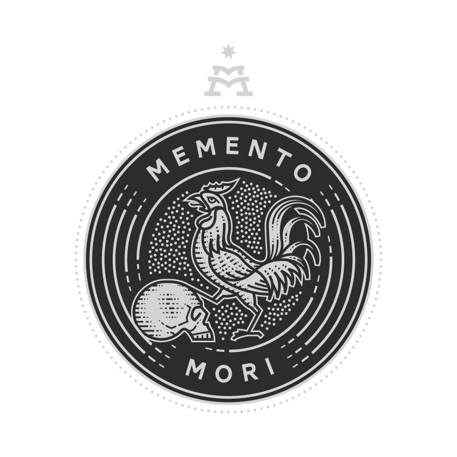 Memento Mori logo design by logo designer Peter Voth for your inspiration and for the worlds largest logo competition
