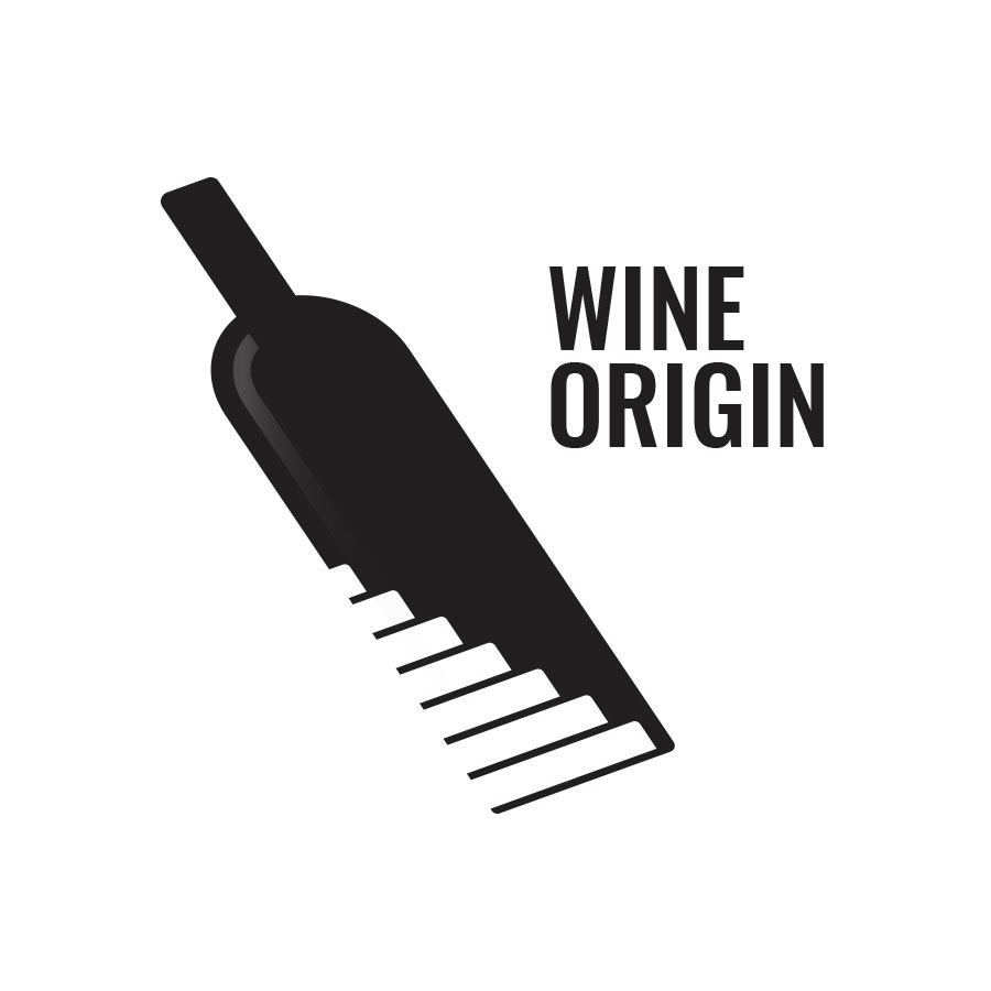 Wine Origin logo design by logo designer Logsdon Design for your inspiration and for the worlds largest logo competition