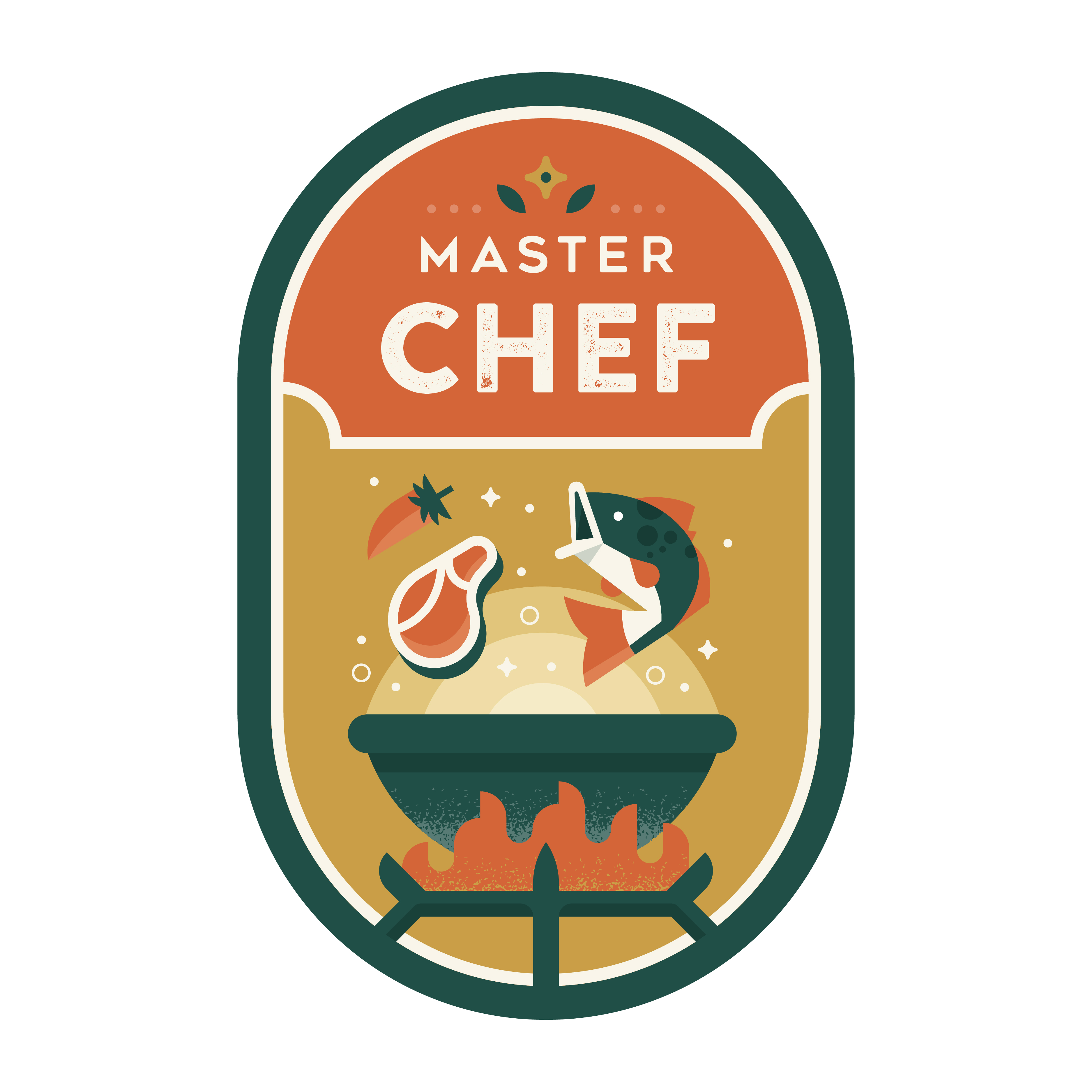 Master Chef logo design by logo designer Trey Ingram for your inspiration and for the worlds largest logo competition