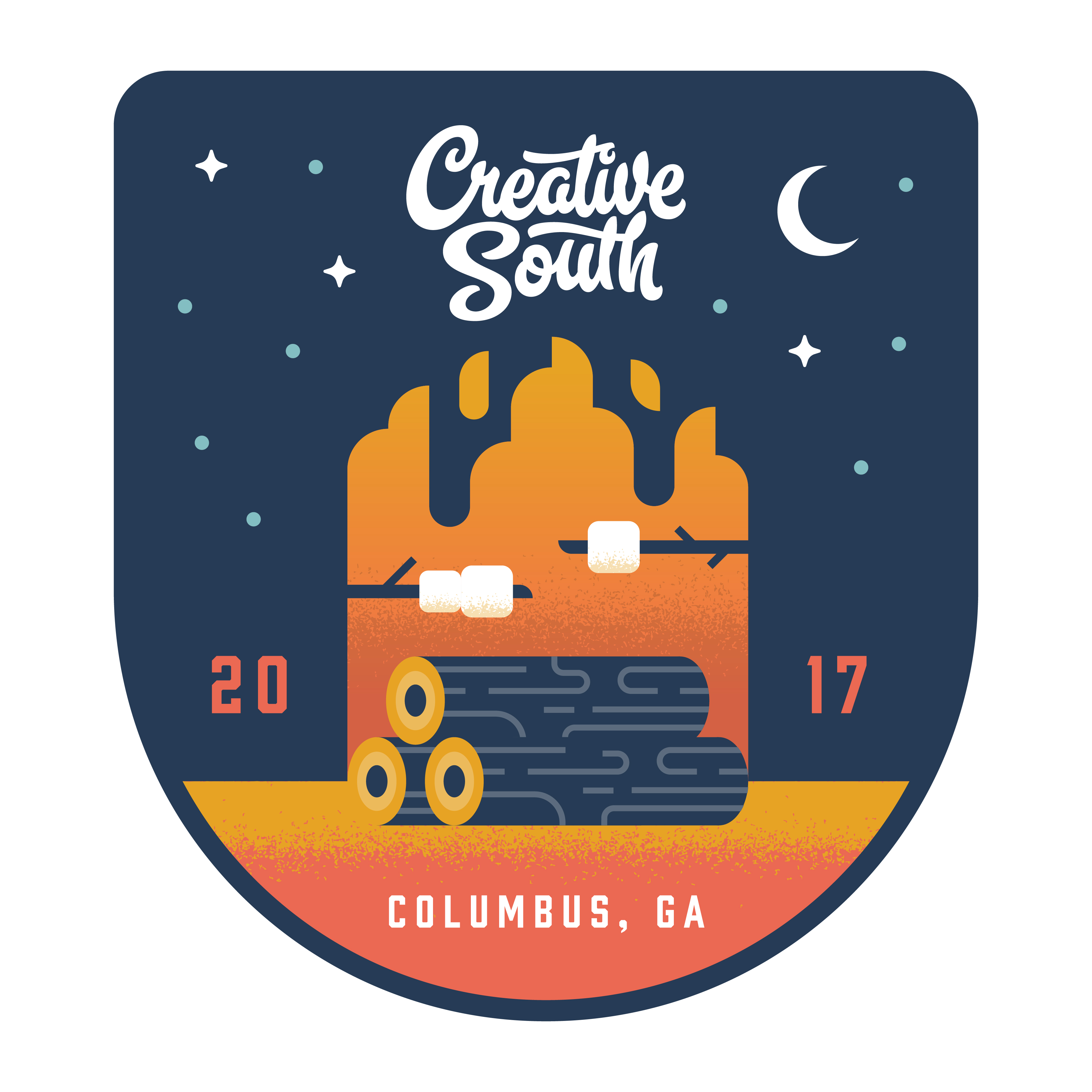 Creative South 2017 logo design by logo designer Trey Ingram for your inspiration and for the worlds largest logo competition