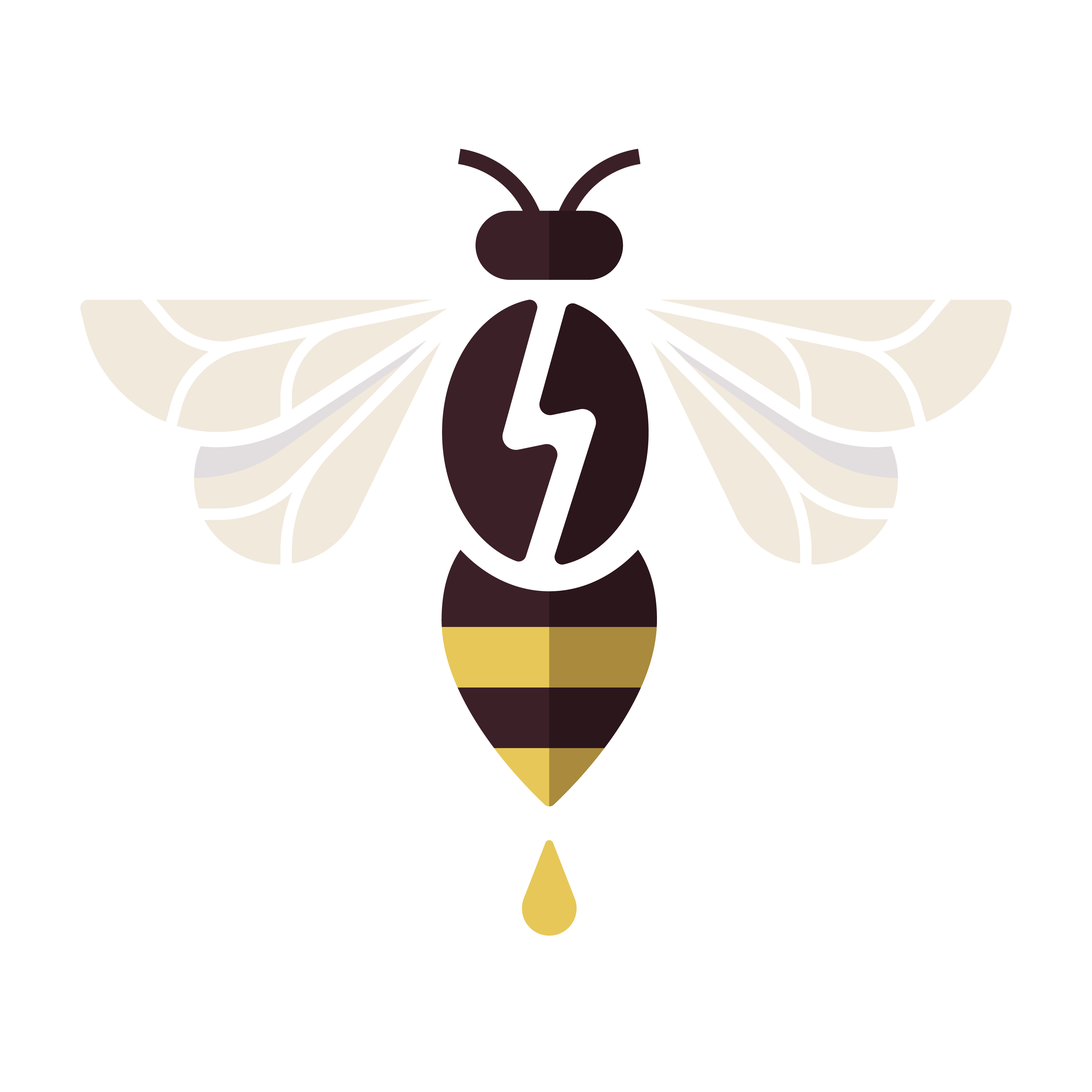 Buzz Coffee logo design by logo designer Trey Ingram for your inspiration and for the worlds largest logo competition