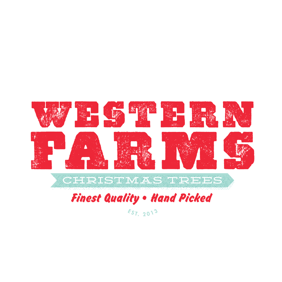Western Farms Christmas Trees logo design by logo designer James Co. Design for your inspiration and for the worlds largest logo competition