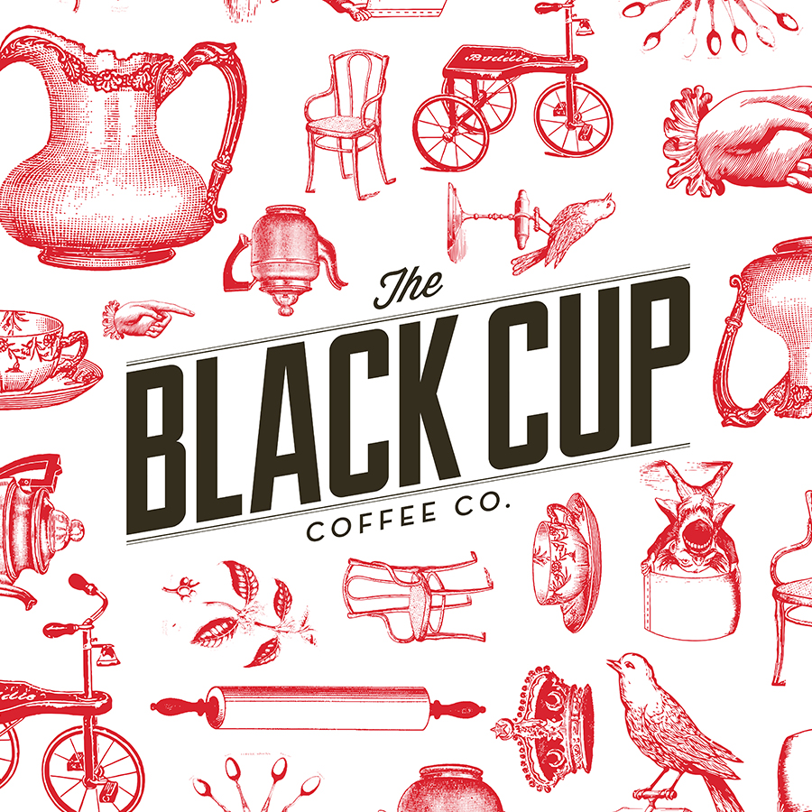 The Black Cup Coffee Co.  logo design by logo designer James Co. Design for your inspiration and for the worlds largest logo competition