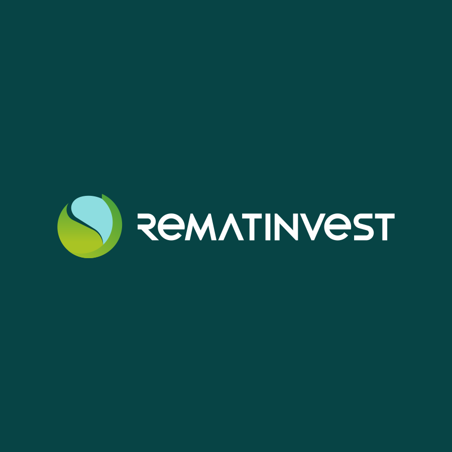 Rematinvest logo design by logo designer Tomorrow Branding for your inspiration and for the worlds largest logo competition