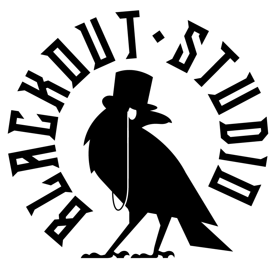 Blackout Studio logo design by logo designer Shmart Studio for your inspiration and for the worlds largest logo competition