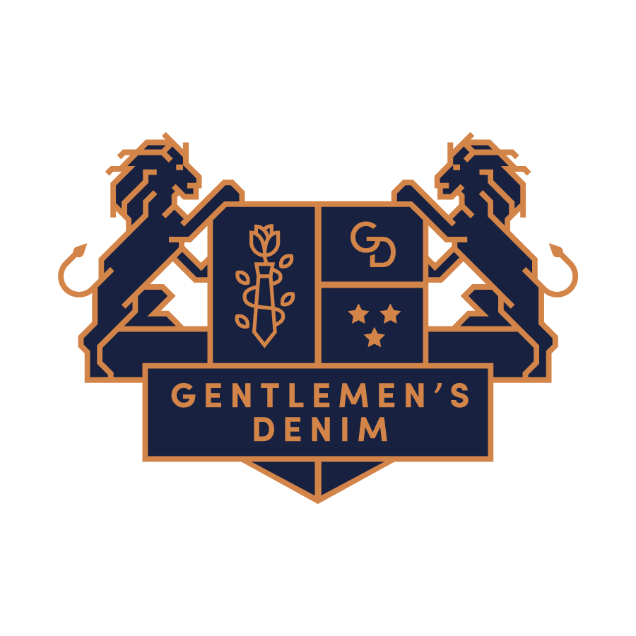 Gentlemen's Denim logo design by logo designer Triskro Studio for your inspiration and for the worlds largest logo competition
