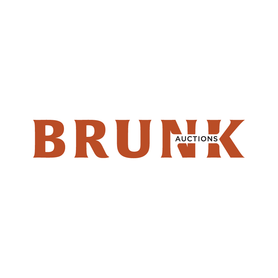 Brunk Auctions logo design by logo designer Curve Theory for your inspiration and for the worlds largest logo competition