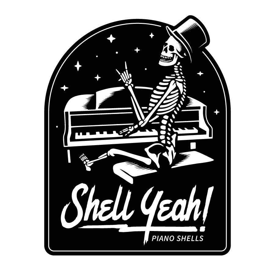 Shell Yeah! logo design by logo designer Pixen Studio for your inspiration and for the worlds largest logo competition