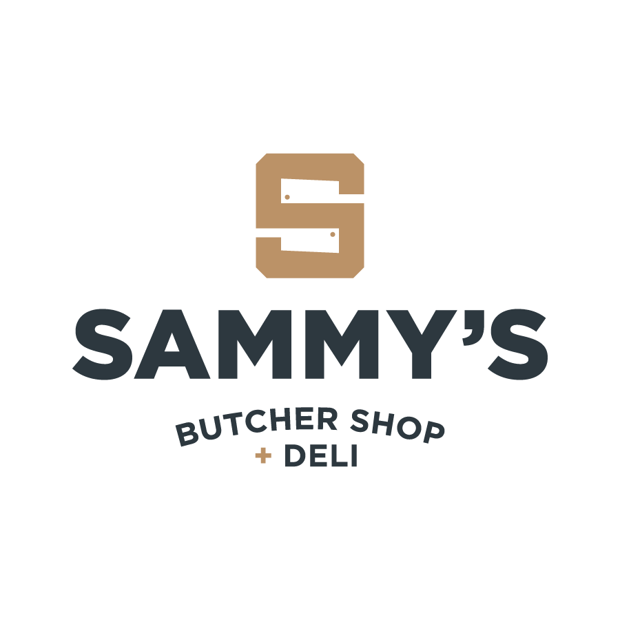 Sammy's Butcher Shop and Deli logo design by logo designer Tommy Blake for your inspiration and for the worlds largest logo competition
