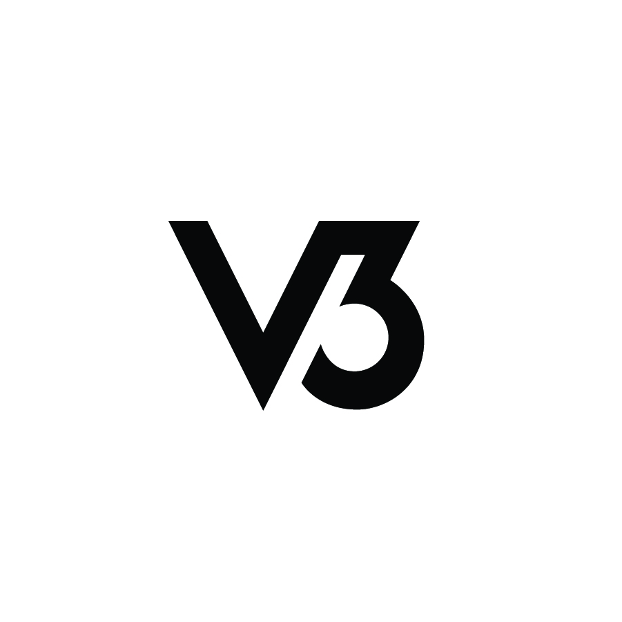 V3 Mark logo design by logo designer Design by Ellie Borromeo for your inspiration and for the worlds largest logo competition