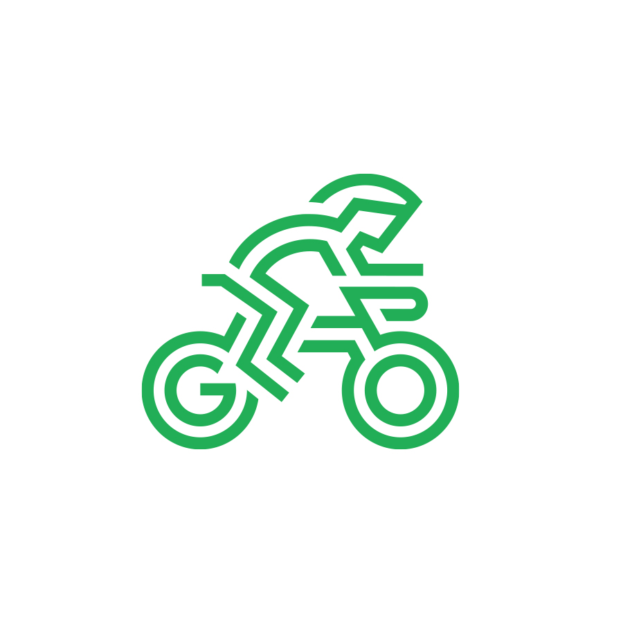 Go Cycling logo design by logo designer Design by Ellie Borromeo for your inspiration and for the worlds largest logo competition