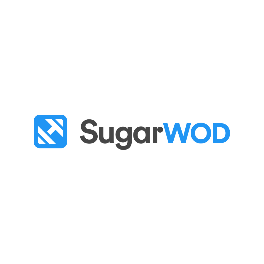 SugarWOD logo design by logo designer Emerson Stone for your inspiration and for the worlds largest logo competition