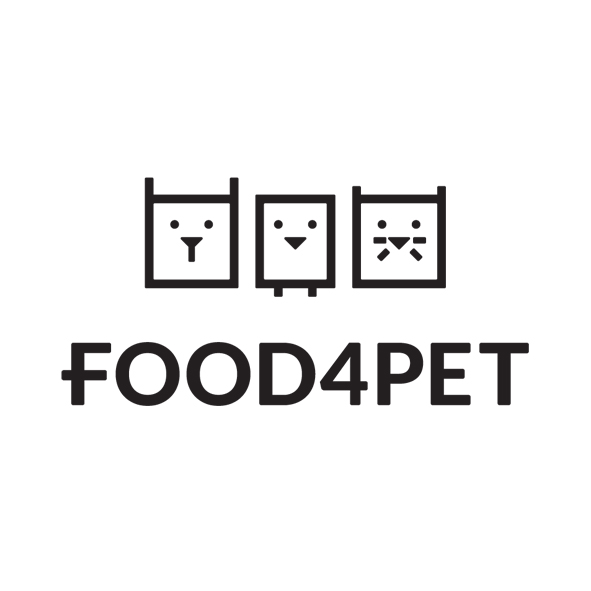 Food 4 Pet logo design by logo designer Gitson Media for your inspiration and for the worlds largest logo competition
