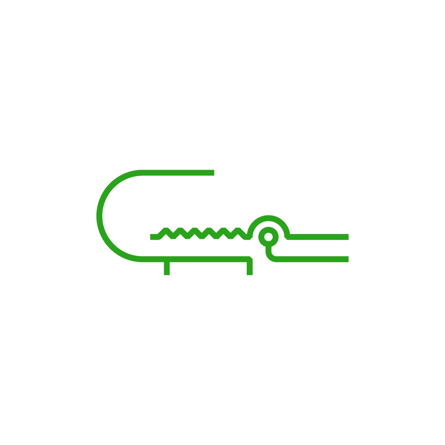 Crocodile logo design by logo designer SPG for your inspiration and for the worlds largest logo competition
