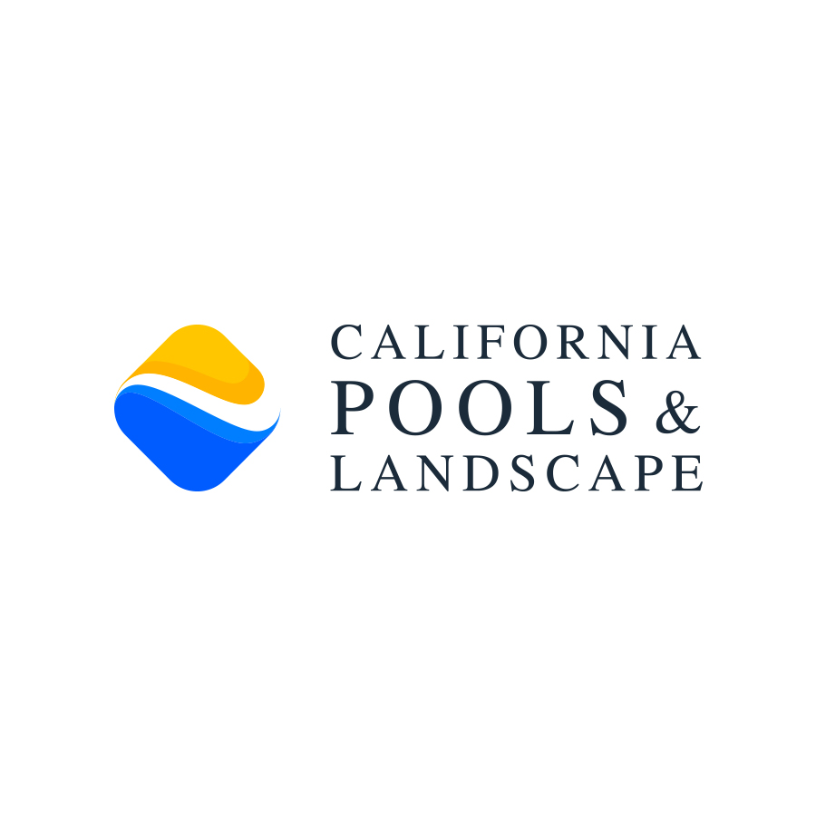 California Pools & Landscape logo design by logo designer Landon Cooper for your inspiration and for the worlds largest logo competition