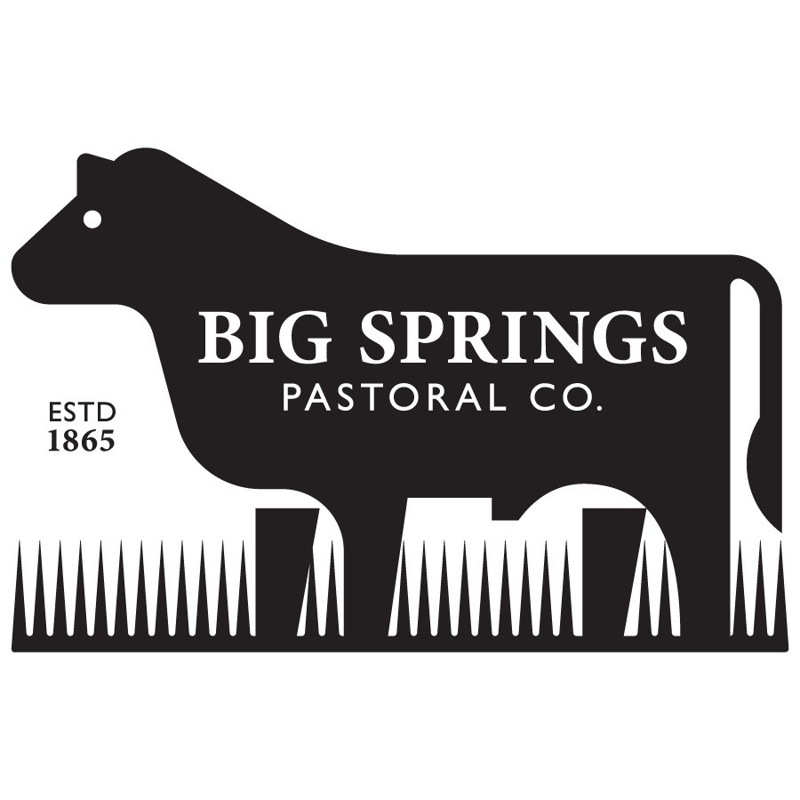 Big Springs Pastoral Company logo design by logo designer George P. Wilson Design for your inspiration and for the worlds largest logo competition
