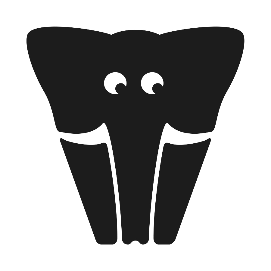 Shy Elephant logo design by logo designer Piotr Krajewski for your inspiration and for the worlds largest logo competition