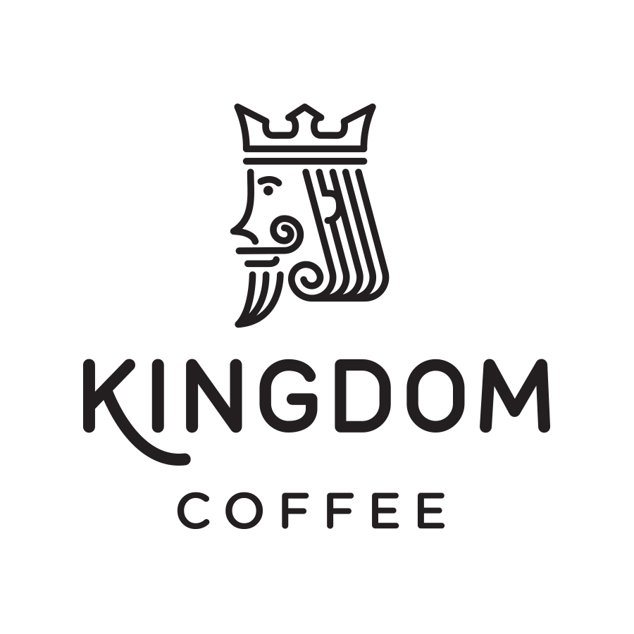 Kingdom Coffee logo design by logo designer Joram Hibbel for your inspiration and for the worlds largest logo competition