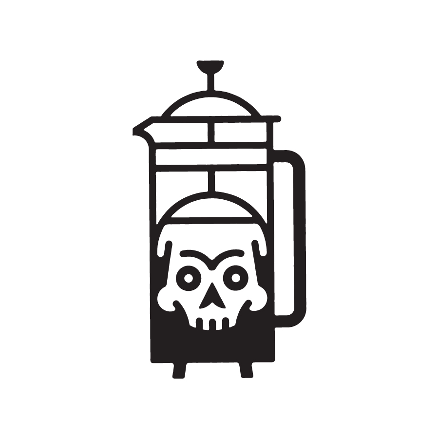Death by Coffee  logo design by logo designer Hayden Walker Design for your inspiration and for the worlds largest logo competition