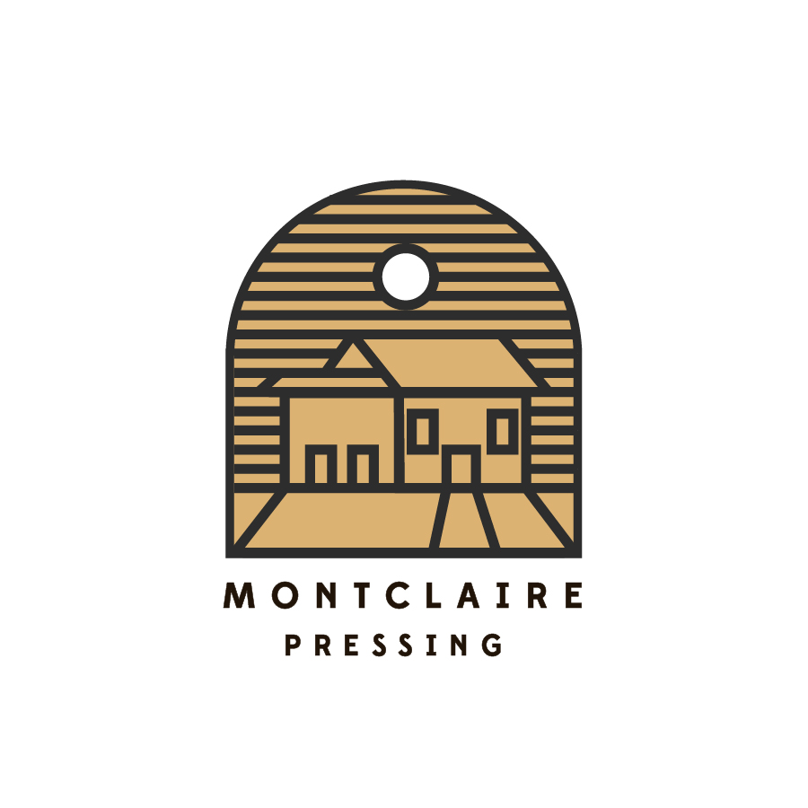 Montclaire Pressing logo design by logo designer Analee Paz for your inspiration and for the worlds largest logo competition