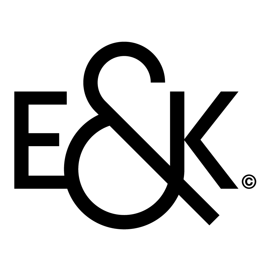 E&K Logo logo design by logo designer Aperios Design for your inspiration and for the worlds largest logo competition