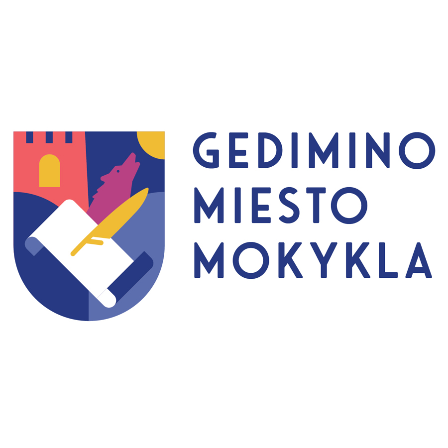 Gedimino Miesto Mokykla / Gediminas City School logo design by logo designer Old Rabbit Design for your inspiration and for the worlds largest logo competition