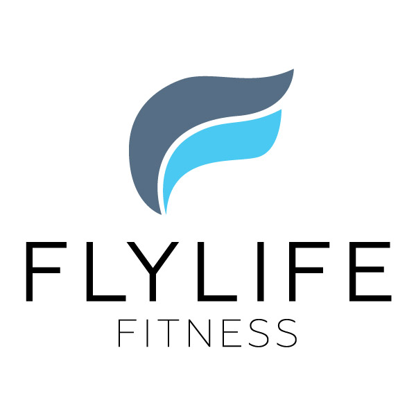 Flylife Fitness Logo logo design by logo designer Neon Pig Creative for your inspiration and for the worlds largest logo competition