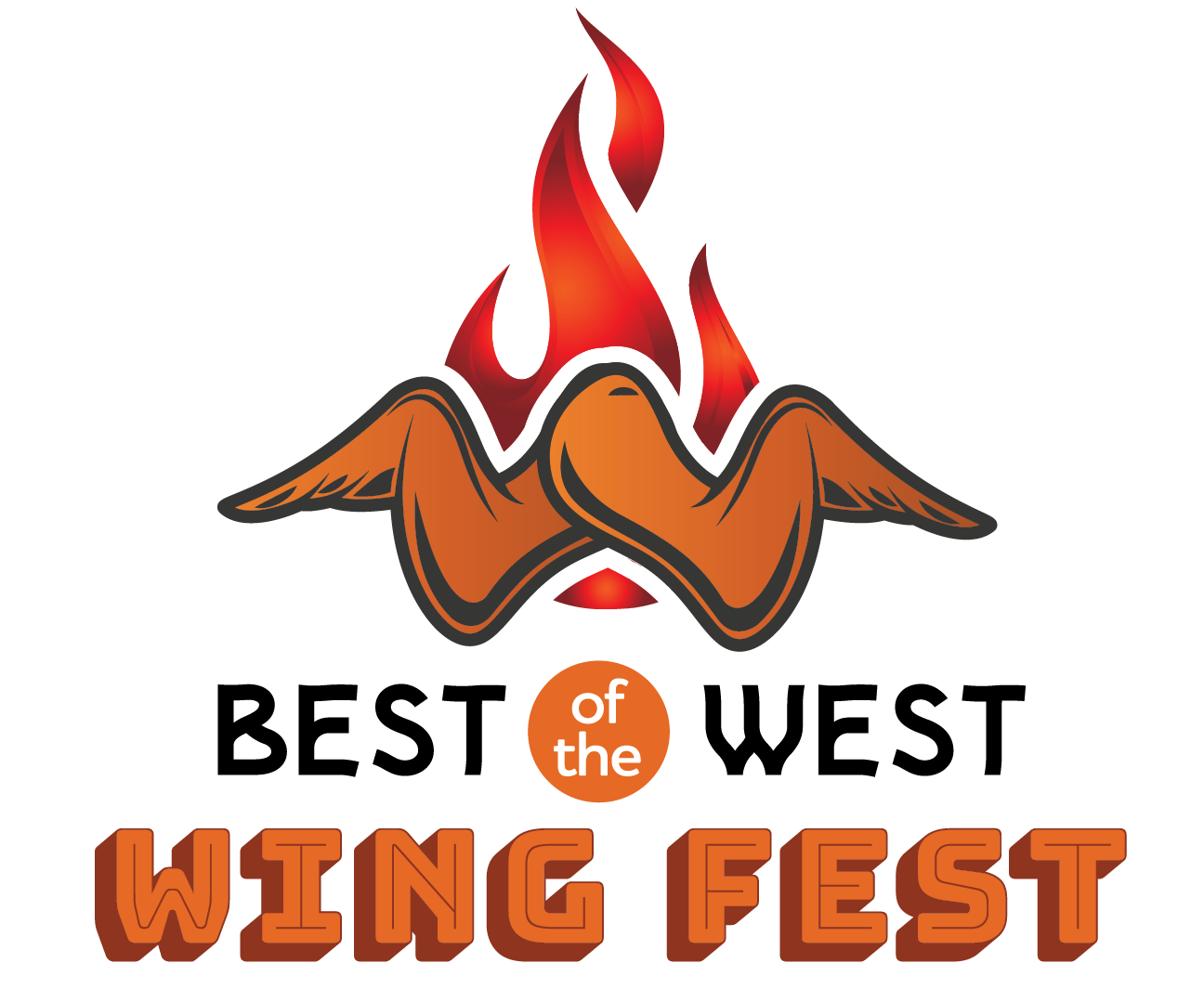 Best of the West Wing Festival logo design by logo designer Neon Pig Creative for your inspiration and for the worlds largest logo competition
