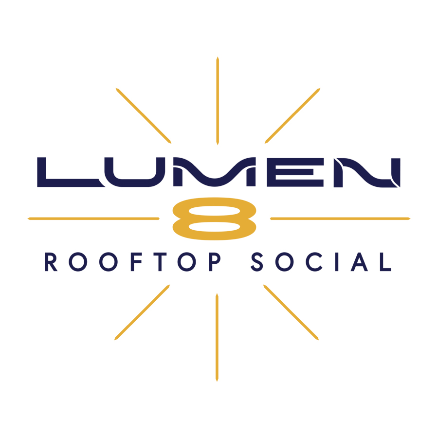 Lumen8_logo_stacked_color_standard logo design by logo designer Neon Pig Creative for your inspiration and for the worlds largest logo competition