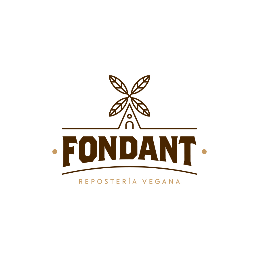 Fondant logo design by logo designer SantaCruz Studio for your inspiration and for the worlds largest logo competition